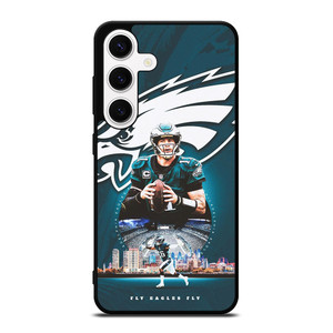 CARSON WENTZ PHILADELPHIA EAGLES NFL Samsung Galaxy S24 Case Cover CARSON WENTZ PHILADELPHIA EAGLES NFL Samsung Galaxy S24 Case Cover