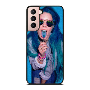 HALSEY BLUE HAIR SINGER Samsung Galaxy S21 Case Cover