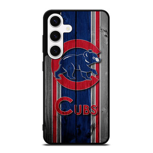 CHICAGO CUBS WOODEN LOGO Samsung Galaxy S24 Case Cover CHICAGO CUBS WOODEN LOGO Samsung Galaxy S24 Case Cover