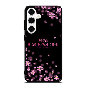 COACH FLOWERS PURPLE Samsung Galaxy S24 Case Cover COACH FLOWERS PURPLE Samsung Galaxy S24 Case Cover