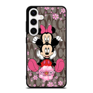 COACH MICKEY and MINNIE MOUSE Samsung Galaxy S24 Case Cover COACH MICKEY and MINNIE MOUSE Samsung Galaxy S24 Case Cover