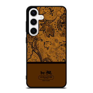 COACH NEW YORK BATIK Samsung Galaxy S24 Case Cover COACH NEW YORK BATIK Samsung Galaxy S24 Case Cover