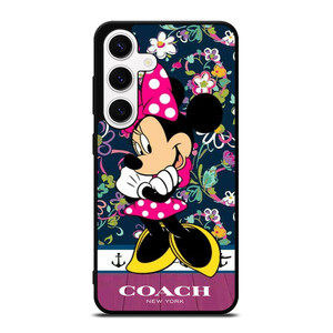 COACH NEW YORK CUTE MICKEY MOUSE Samsung Galaxy S24 Case Cover COACH NEW YORK CUTE MICKEY MOUSE Samsung Galaxy S24 Case Cover