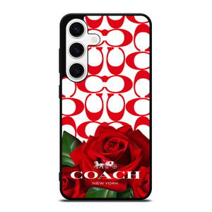 COACH NEW YORK FLOWER 4 Samsung Galaxy S24 Case Cover COACH NEW YORK FLOWER 4 Samsung Galaxy S24 Case Cover