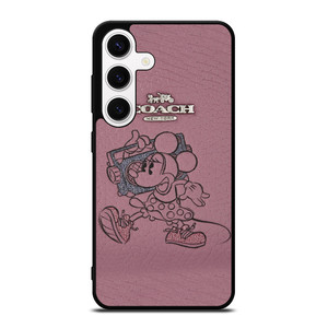 COACH NEW YORK PINK MICKEY MOUSE Samsung Galaxy S24 Case Cover COACH NEW YORK PINK MICKEY MOUSE Samsung Galaxy S24 Case Cover