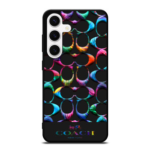 COACH NEW YORK RAINBOW 2 Samsung Galaxy S24 Case Cover COACH NEW YORK RAINBOW 2 Samsung Galaxy S24 Case Cover