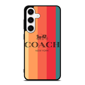 COACH NEW YORK STRIPES 2 Samsung Galaxy S24 Case Cover COACH NEW YORK STRIPES 2 Samsung Galaxy S24 Case Cover