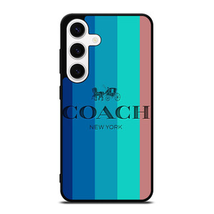 COACH NEW YORK STRIPES Samsung Galaxy S24 Case Cover