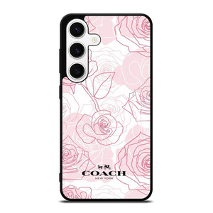 COACH ROSES Samsung Galaxy S24 Case Cover COACH ROSES Samsung Galaxy S24 Case Cover