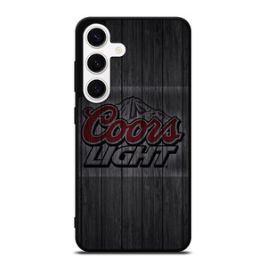 COORS LIGHT WOODEN LOGO Samsung Galaxy S24 Case Cover