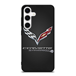 CORVETTE STINGRAY C7 CARBON LOGO Samsung Galaxy S24 Case Cover CORVETTE STINGRAY C7 CARBON LOGO Samsung Galaxy S24 Case Cover