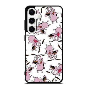 COURAGE THE COWARDLY DOG COLLAGE Samsung Galaxy S24 Case Cover COURAGE THE COWARDLY DOG COLLAGE Samsung Galaxy S24 Case Cover