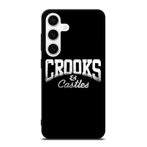 CROOKS AND CASTLES LOGO BLACK Samsung Galaxy S24 Case Cover CROOKS AND CASTLES LOGO BLACK Samsung Galaxy S24 Case Cover
