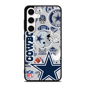 DALLAS COWBOYS NFL STICKER BOMB Samsung Galaxy S24 Case Cover