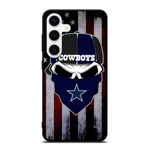 DALLAS COWBOYS SKULL LOGO Samsung Galaxy S24 Case Cover DALLAS COWBOYS SKULL LOGO Samsung Galaxy S24 Case Cover