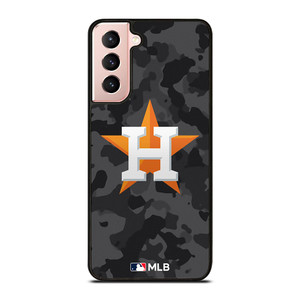 HOUSTON ASTROS BASEBALL BLACK CAMO Samsung Galaxy S21 Case Cover