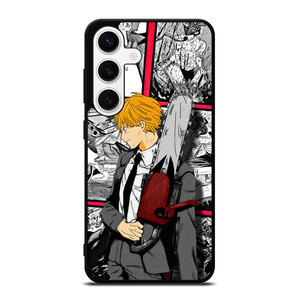 DENJI CHAINSAW MAN ANIME COLLAGE Samsung Galaxy S24 Case Cover