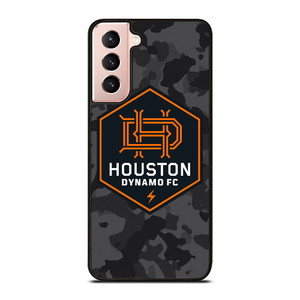 HOUSTON DYNAMO FC MLS BLACK CAMO Samsung Galaxy S21 Case Cover
