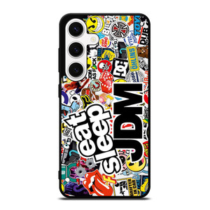 EAT SLEEP JDM Samsung Galaxy S24 Case Cover