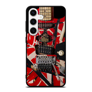 EDDIE VAN HALEN GUITAR EMBLEM Samsung Galaxy S24 Case Cover EDDIE VAN HALEN GUITAR EMBLEM Samsung Galaxy S24 Case Cover