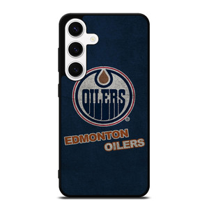 EDMONTON OILERS LOGO BLUE SUEDE Samsung Galaxy S24 Case Cover EDMONTON OILERS LOGO BLUE SUEDE Samsung Galaxy S24 Case Cover