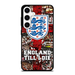 ENGLAND TILL I DIED THREE LIONS Samsung Galaxy S24 Case Cover ENGLAND TILL I DIED THREE LIONS Samsung Galaxy S24 Case Cover