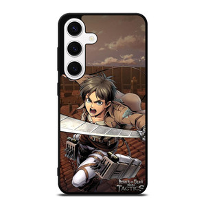EREN YEAGER ATTACK ON TITAN TACTICS Samsung Galaxy S24 Case Cover EREN YEAGER ATTACK ON TITAN TACTICS Samsung Galaxy S24 Case Cover
