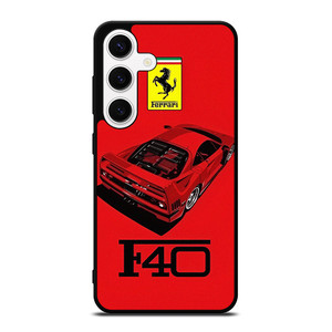 FERRARI F40 SUPERCAR LOGO Samsung Galaxy S24 Case Cover