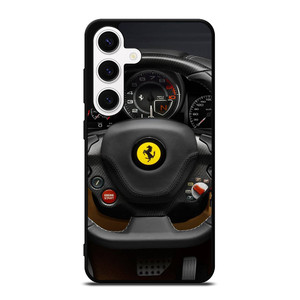 FERRARI STEERING WHEEL Samsung Galaxy S24 Case Cover