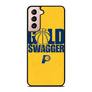 INDIANA PACERS NBA BASKETBALL GOLD SWAGGER Samsung Galaxy S21 Case Cover