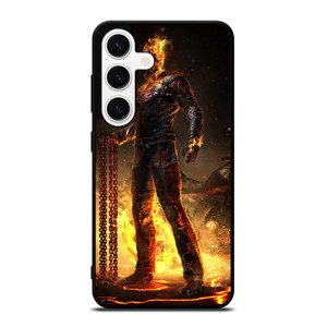 GHOST RIDER CHAIN FIRE Samsung Galaxy S24 Case Cover GHOST RIDER CHAIN FIRE Samsung Galaxy S24 Case Cover