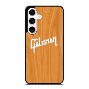 GIBSON GUITAR WOODEN LOGO 2 Samsung Galaxy S24 Case Cover