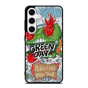 GREEN DAY REVOLUTION RADIO TOUR Samsung Galaxy S24 Case Cover GREEN DAY REVOLUTION RADIO TOUR Samsung Galaxy S24 Case Cover