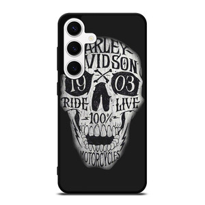 HARLEY DAVIDSON 1903 SKULL Samsung Galaxy S24 Case Cover HARLEY DAVIDSON 1903 SKULL Samsung Galaxy S24 Case Cover