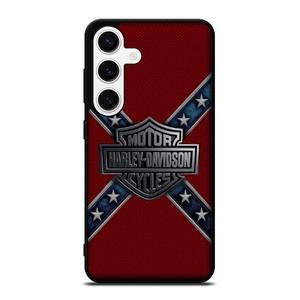 HARLEY DAVIDSON FLAG CARBON Samsung Galaxy S24 Case Cover