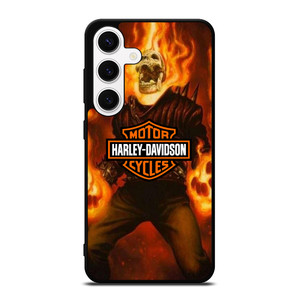 HARLEY DAVIDSON GHOST RIDER Samsung Galaxy S24 Case Cover