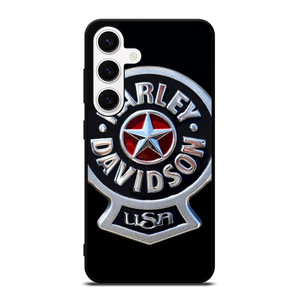 HARLEY DAVIDSON USA METAL EMBLEM Samsung Galaxy S24 Case Cover