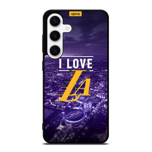 I LOVE LA LAKERS NBA LOGO Samsung Galaxy S24 Case Cover