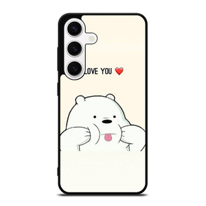 ICE BEAR WE BARE BEARS CUTE Samsung Galaxy S24 Case Cover