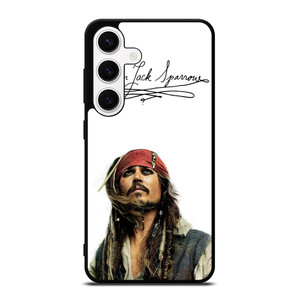 JACK SPARROW SIGNATURE PIRATES OF THE CARIBBEAN  Samsung Galaxy S24 Case Cover