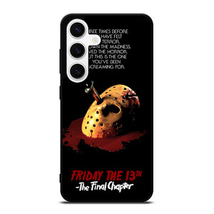 JASON FRIDAY THE 13TH HORROR MOVIE Samsung Galaxy S24 Case Cover JASON FRIDAY THE 13TH HORROR MOVIE Samsung Galaxy S24 Case Cover