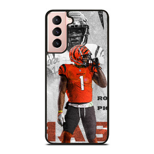 JAMARR CHASE CINCINNATI BENGALS NFL FOOTBALL Samsung Galaxy S21 Case Cover JAMARR CHASE CINCINNATI BENGALS NFL FOOTBALL Samsung Galaxy S21 Case Cover