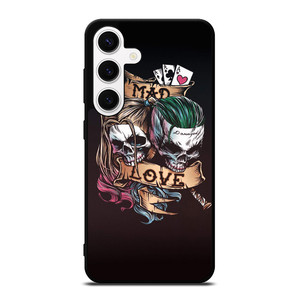 JOKER AND HARLEY QUINN SKULL Samsung Galaxy S24 Case Cover