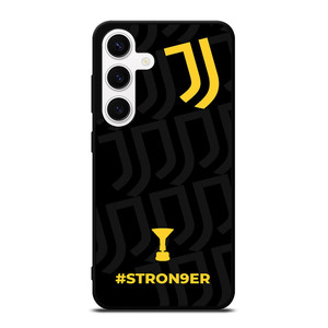 JUVENTUS FC CHAMPIONS STRONGER Samsung Galaxy S24 Case Cover