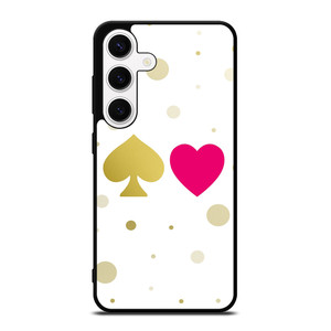 KATE SPADE AND HEART NEW YORK LOGO Samsung Galaxy S24 Case Cover KATE SPADE AND HEART NEW YORK LOGO Samsung Galaxy S24 Case Cover