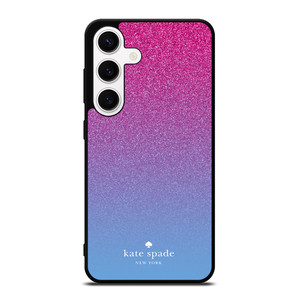 KATE SPADE NEW YORK PINK BLUE GLITTER Samsung Galaxy S24 Case Cover KATE SPADE NEW YORK PINK BLUE GLITTER Samsung Galaxy S24 Case Cover