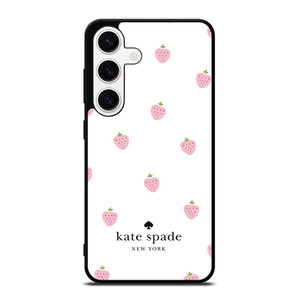 KATE SPADE NEW YORK PINK STRAWBERRY Samsung Galaxy S24 Case Cover