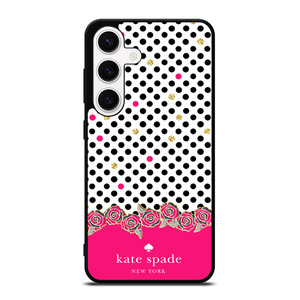 KATE SPADE PINK POLKADOTS Samsung Galaxy S24 Case Cover KATE SPADE PINK POLKADOTS Samsung Galaxy S24 Case Cover