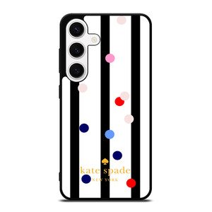KATE SPADE STRIPE POLKADOTS Samsung Galaxy S24 Case Cover