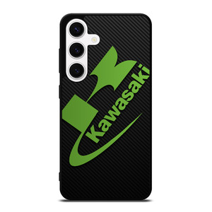 KAWASAKI MOTOR LOGO CARBON Samsung Galaxy S24 Case Cover